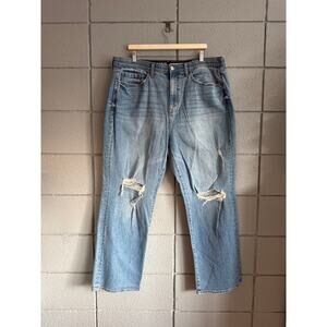 KATIENYC NWT Torrid High Rise Classy Straight Baggy Classic Denim Jeans size 18
